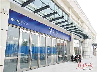 记者探访郑焦铁路修武西站 配套设备基本安装到位