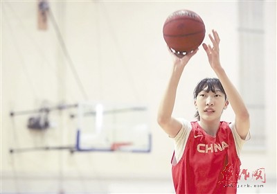 国手韩旭将参加WNBA选秀