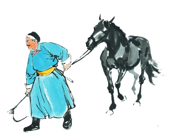 千里马,只